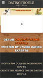 Mobile Screenshot of datingprofilewriters.com